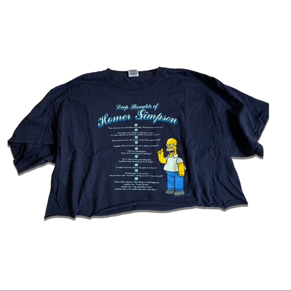 3/12$ Bundle Tees | Simpsons Cropped Tee - Picture 3 of 4